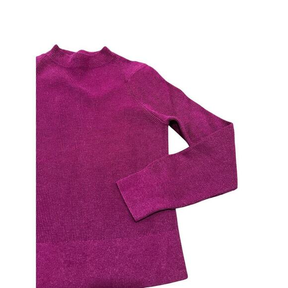 Lululemon Cotton Blend Mock Neck Sweater - Picture 1 of 8